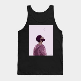 Colorful Digital Portrait Tank Top